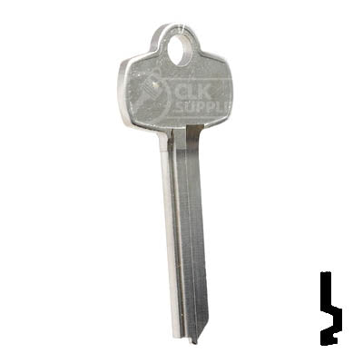 Uncut Key Blank | Best | A1114F Residential-Commercial Key Ilco