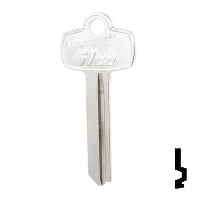 Uncut Key Blank | Best | A1114F Residential-Commercial Key Ilco