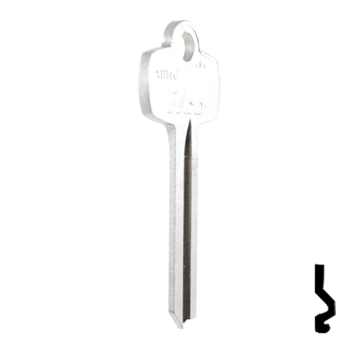 Uncut Key Blank | Best | A1114G Residential-Commercial Key Ilco