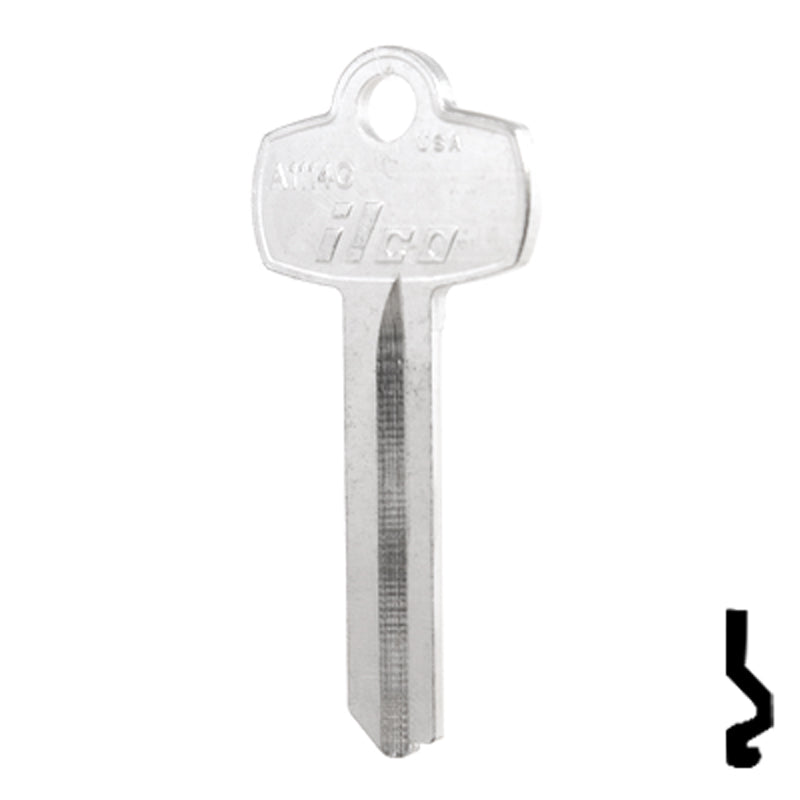 Uncut Key Blank | Best | A1114G Residential-Commercial Key Ilco