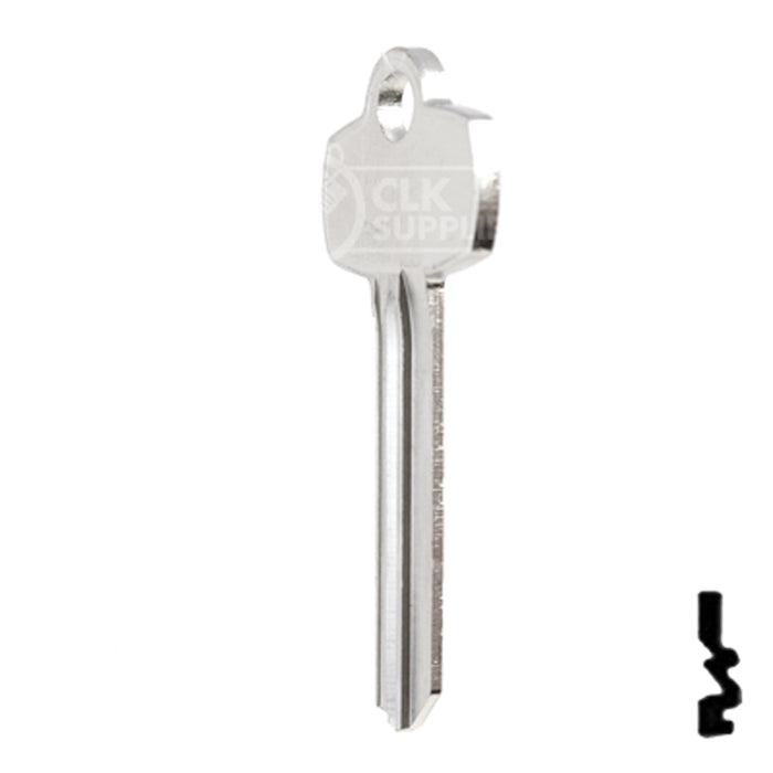 Uncut Key Blank | Best | A1114J Residential-Commercial Key Ilco