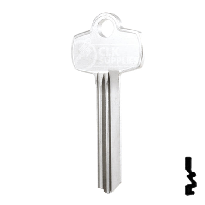 Uncut Key Blank | Best | A1114J Residential-Commercial Key Ilco