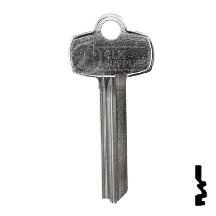 Uncut Key Blank | Best | A1114J Residential-Commercial Key Ilco