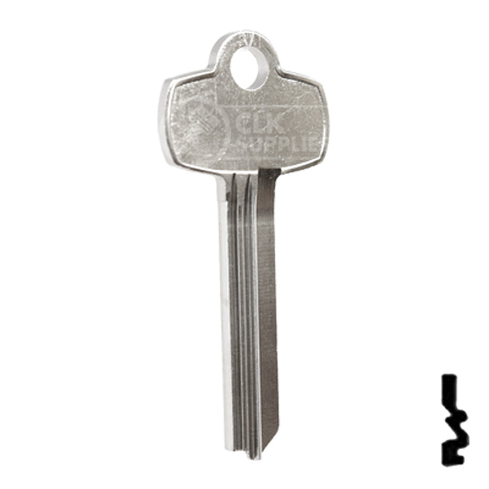 Uncut Key Blank | Best | A1114J Residential-Commercial Key Ilco