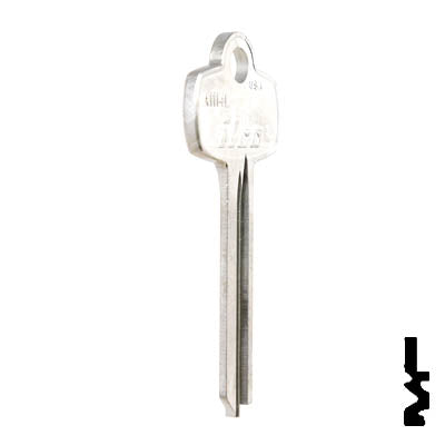 Uncut Key Blank | Best | A1114L Residential-Commercial Key Ilco