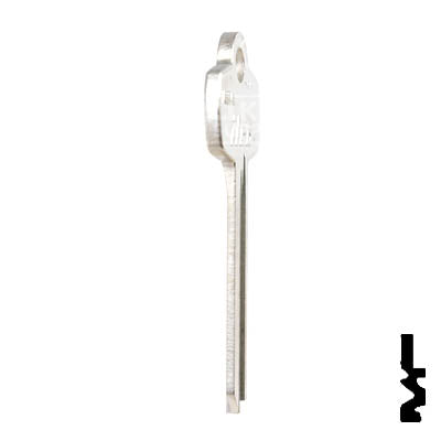 Uncut Key Blank | Best | A1114L Residential-Commercial Key Ilco