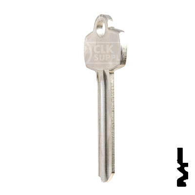 Uncut Key Blank | Best | A1114L Residential-Commercial Key Ilco