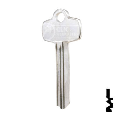 Uncut Key Blank | Best | A1114L Residential-Commercial Key Ilco