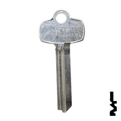 Uncut Key Blank | Best | A1114L Residential-Commercial Key Ilco