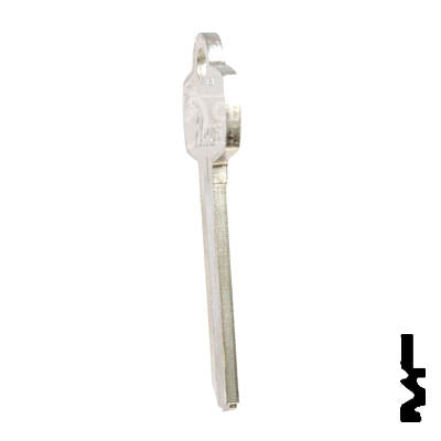 Uncut Key Blank | Best | A1114L Residential-Commercial Key Ilco