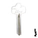 Uncut Key Blank | Best | A1114L Residential-Commercial Key Ilco