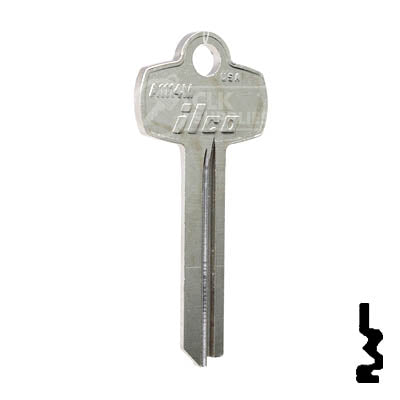 Uncut Key Blank | Best | A1114M Residential-Commercial Key Ilco