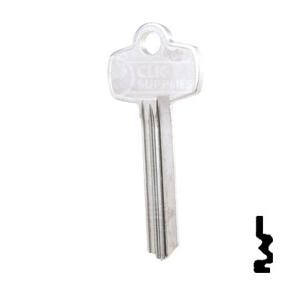 Uncut Key Blank | Best | A1114M Residential-Commercial Key Ilco