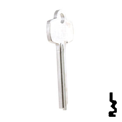 Uncut Key Blank | Best | A1114M Residential-Commercial Key Ilco