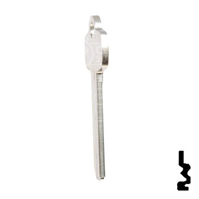 Uncut Key Blank | Best | A1114M Residential-Commercial Key Ilco