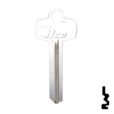 Uncut Key Blank | Best | A1114M Residential-Commercial Key Ilco