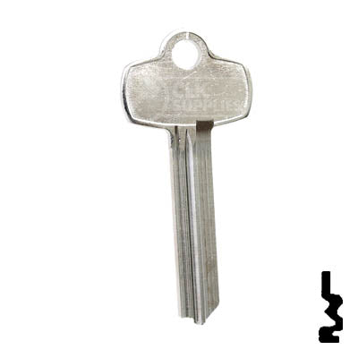 Uncut Key Blank | Best | A1114M Residential-Commercial Key Ilco