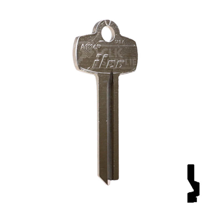 Uncut Key Blank | Best | A1114R Residential-Commercial Key Ilco