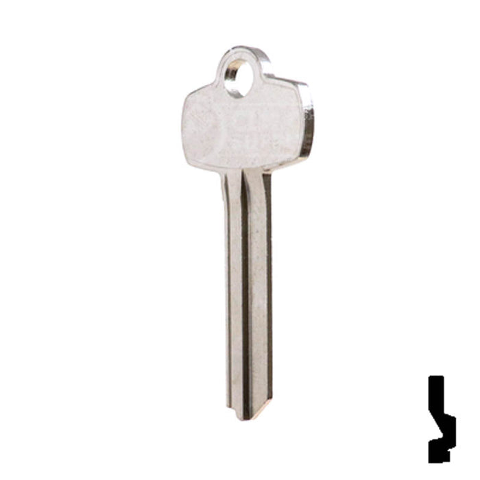 Uncut Key Blank | Best | A1114R Residential-Commercial Key Ilco