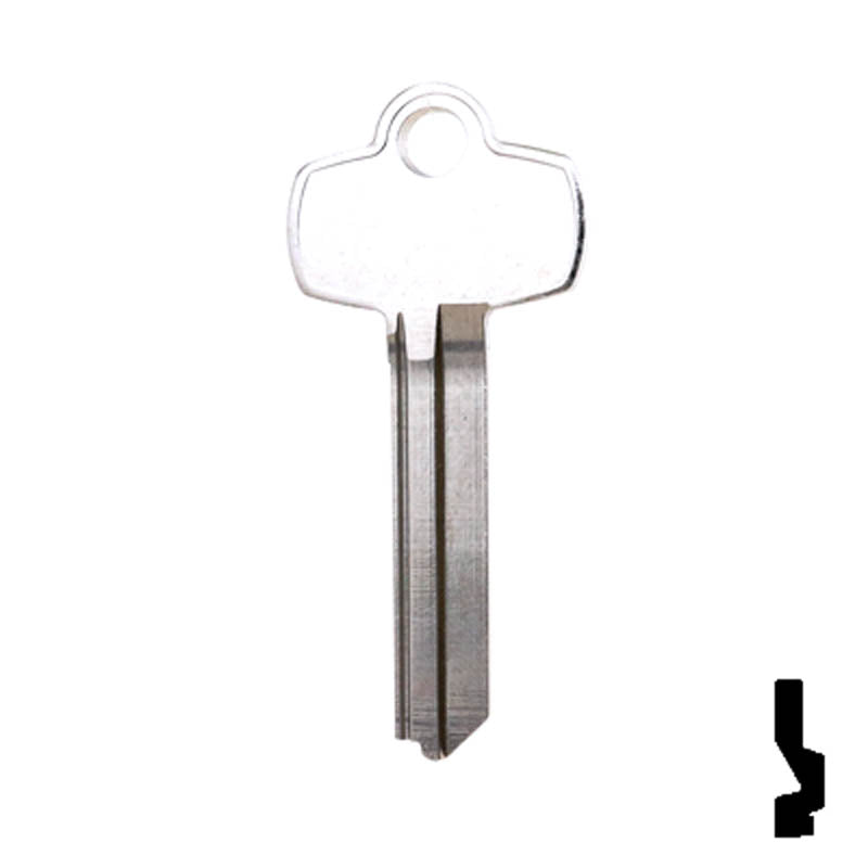 Uncut Key Blank | Best | A1114R Residential-Commercial Key Ilco