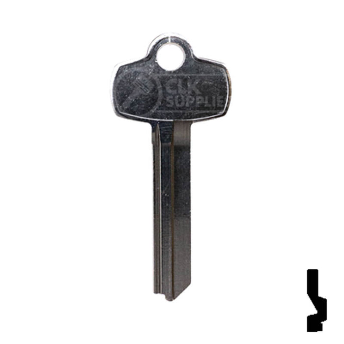 Uncut Key Blank | Best | A1114R Residential-Commercial Key Ilco