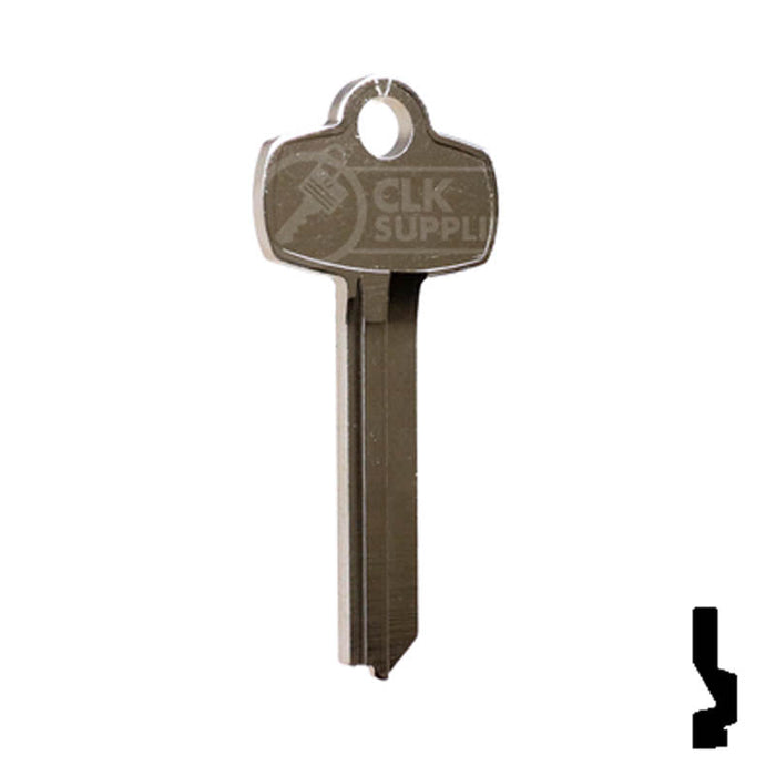 Uncut Key Blank | Best | A1114R Residential-Commercial Key Ilco