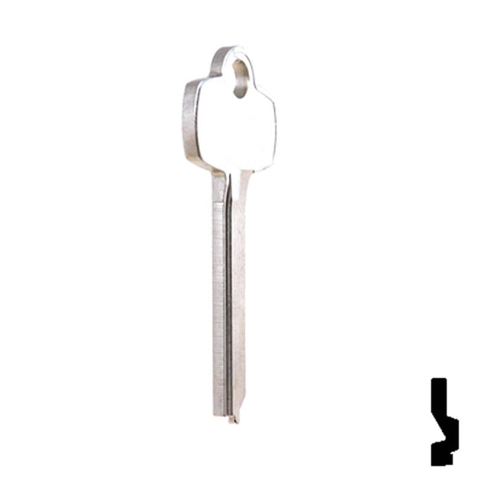 Uncut Key Blank | Best | A1114R Residential-Commercial Key Ilco