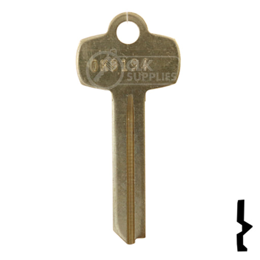 Uncut Key Blank | Best, Lori | BD194 Residential-Commercial Key Framon Manufacturing Company, Inc