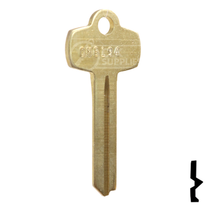 Uncut Key Blank | Best, Lori | BD194 Residential-Commercial Key Framon Manufacturing Company, Inc