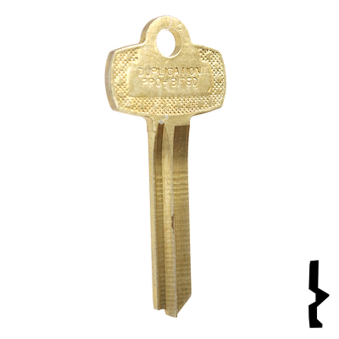 Uncut Key Blank | Best, Lori | BD194 Residential-Commercial Key Framon Manufacturing Company, Inc