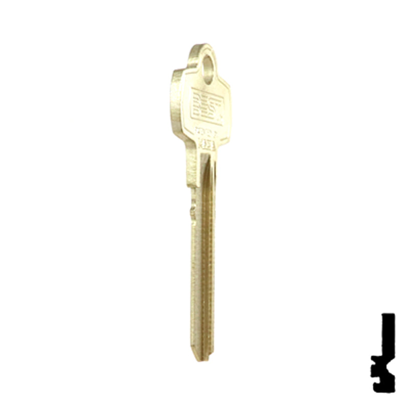 Uncut Key Blank | Best Peaks Series | B1 Keyway Residential-Commercial Key Stanley Best