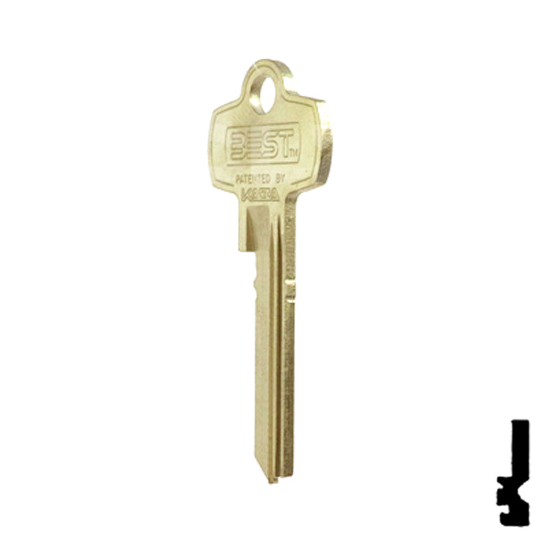 Uncut Key Blank | Best Peaks Series | B1 Keyway Residential-Commercial Key Stanley Best