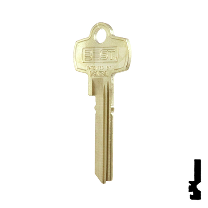 Uncut Key Blank | Best Peaks Series | B1 Keyway Residential-Commercial Key Stanley Best
