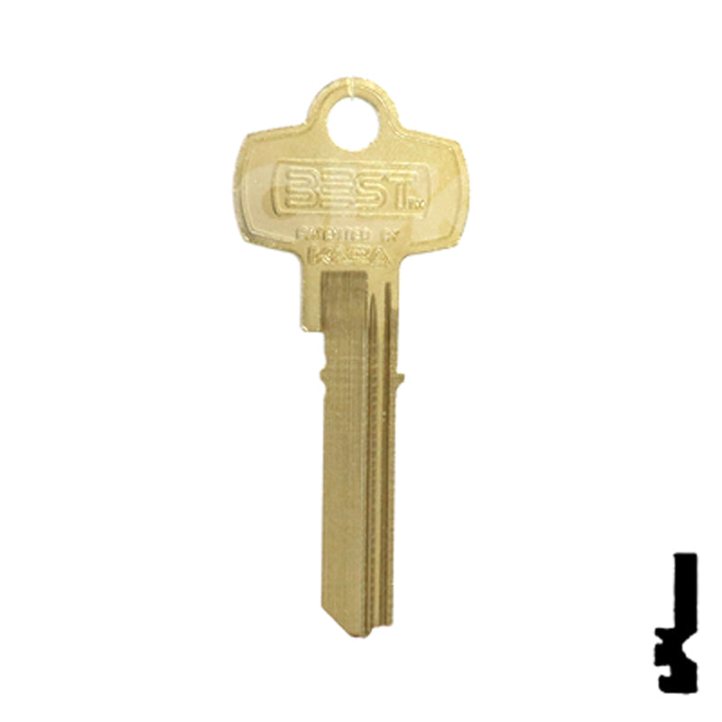 Uncut Key Blank | Best Peaks Series | B1 Keyway Residential-Commercial Key Stanley Best
