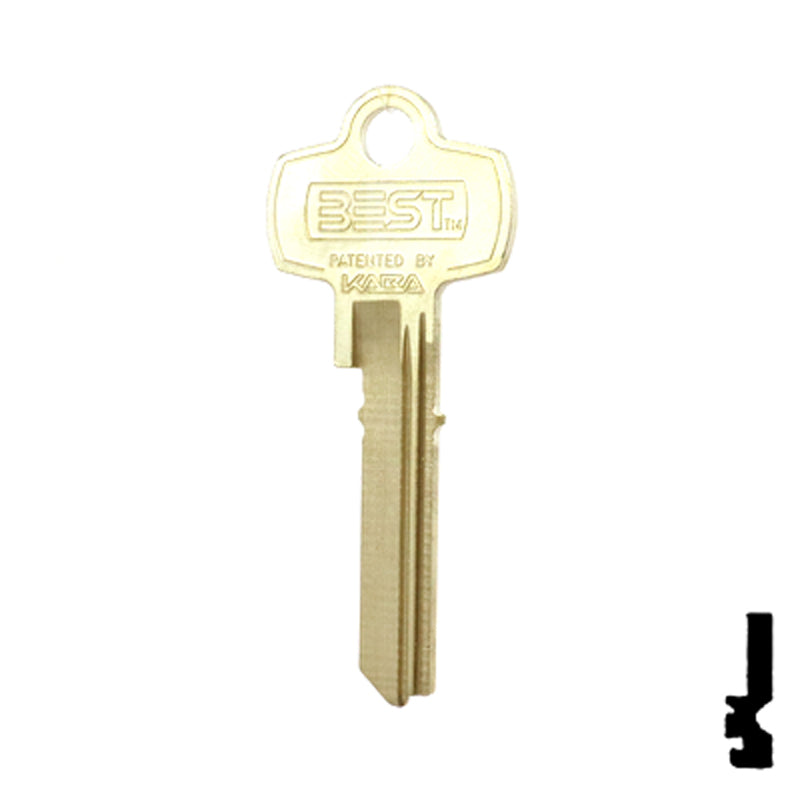 Uncut Key Blank | Best Peaks Series | B1 Keyway Residential-Commercial Key Stanley Best