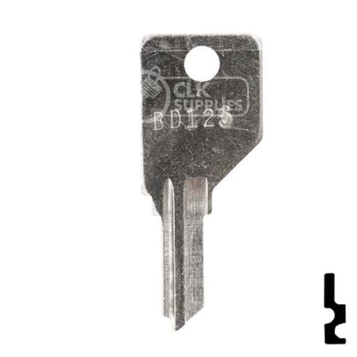 Uncut Key Blank | Camlocks | BD125 Residential-Commercial Key Framon Manufacturing Company, Inc