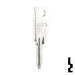 Uncut Key Blank | Camlocks | BD125 Residential-Commercial Key Framon Manufacturing Company, Inc