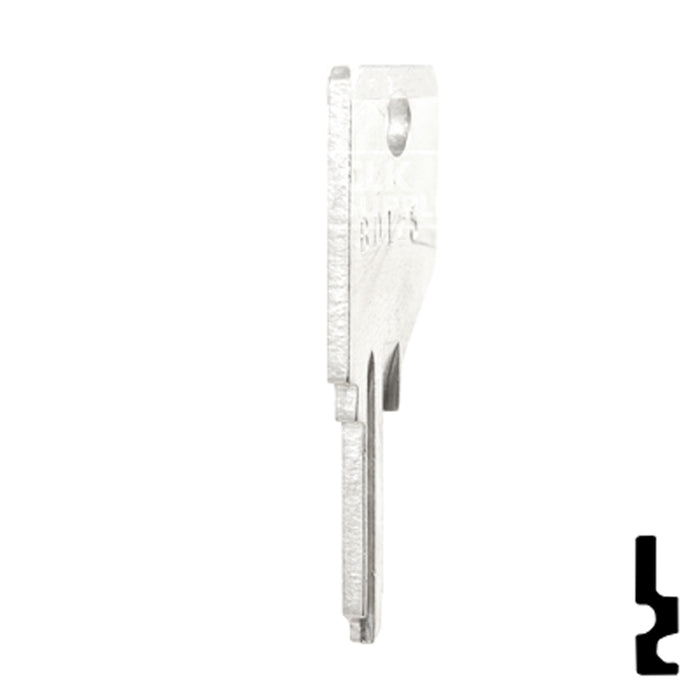 Uncut Key Blank | Camlocks | BD125 Residential-Commercial Key Framon Manufacturing Company, Inc