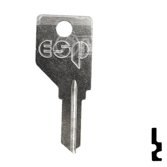 Uncut Key Blank | Camlocks | BD125 Residential-Commercial Key Framon Manufacturing Company, Inc