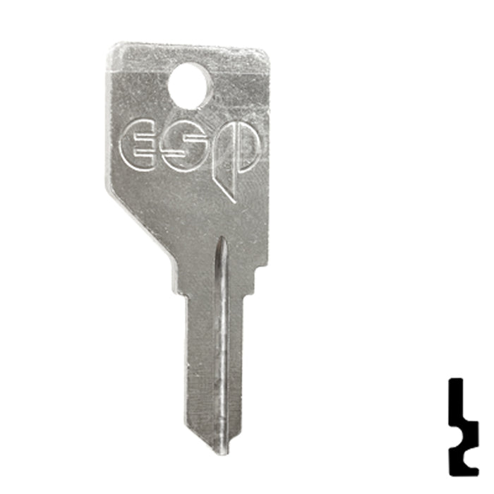 Uncut Key Blank | Camlocks | BD125 Residential-Commercial Key Framon Manufacturing Company, Inc