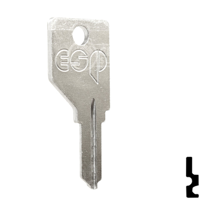 Uncut Key Blank | Camlocks | BD125 Residential-Commercial Key Framon Manufacturing Company, Inc