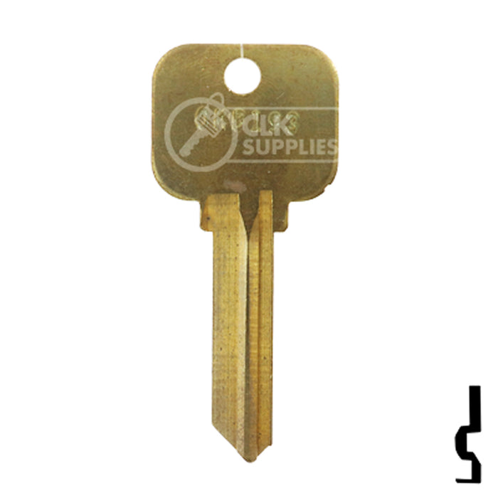 Uncut Key Blank | Challenger | BD193 Residential-Commercial Key Framon Manufacturing Company, Inc