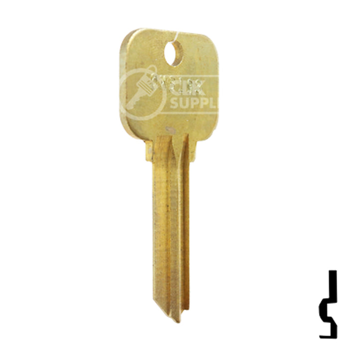 Uncut Key Blank | Challenger | BD193 Residential-Commercial Key Framon Manufacturing Company, Inc