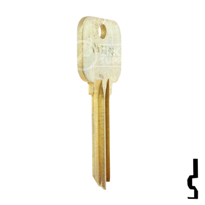 Uncut Key Blank | Challenger | BD193 Residential-Commercial Key Framon Manufacturing Company, Inc