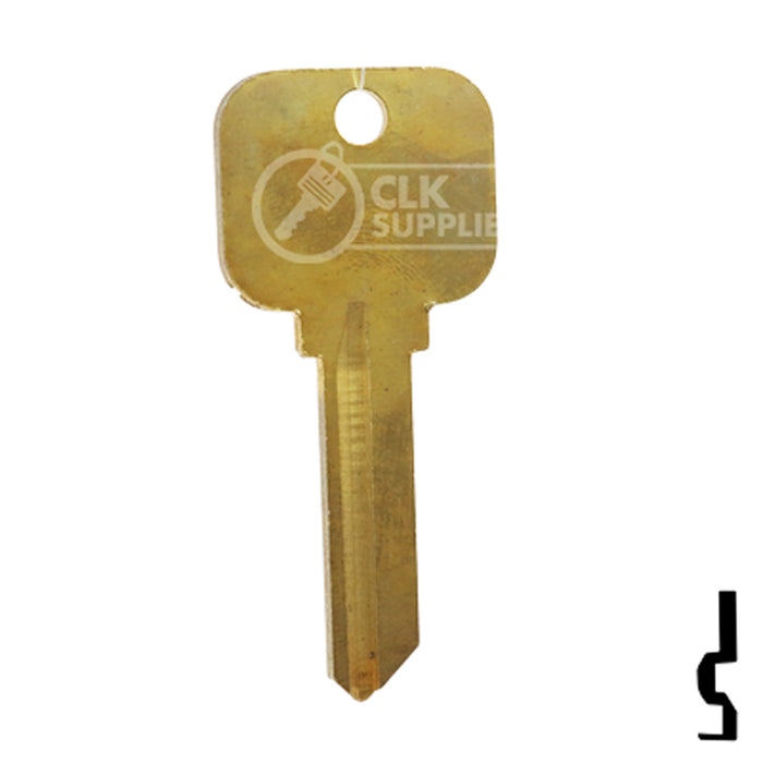 Uncut Key Blank | Challenger | BD193 Residential-Commercial Key Framon Manufacturing Company, Inc