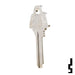 Uncut Key Blank | Challenger, Hollymade | 1170B, HO1 Residential-Commercial Key Ilco