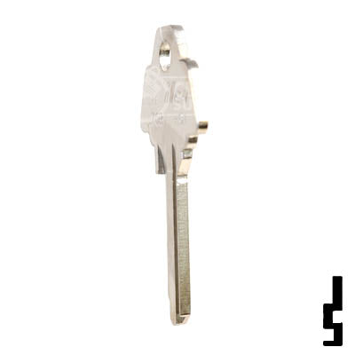 Uncut Key Blank | Challenger, Hollymade | 1170B, HO1 Residential-Commercial Key Ilco