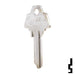 Uncut Key Blank | Challenger, Hollymade | 1170B, HO1 Residential-Commercial Key Ilco