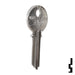 Uncut  Key Blank | Clinton | 1023, CL1 Residential-Commercial Key Ilco