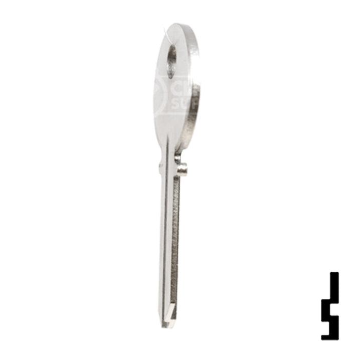 Uncut  Key Blank | Clinton | 1023, CL1 Residential-Commercial Key Ilco